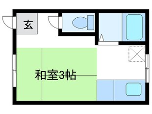 第２太陽ハイツの物件間取画像